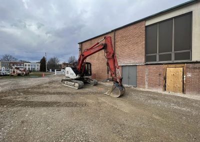 Demolition of swimming pool filter and storage building