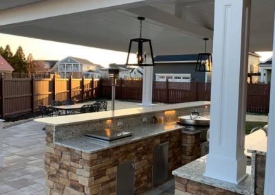 Outdoor Kitchen and Paver Patio